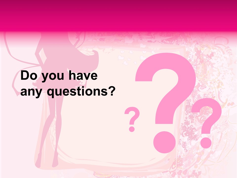 Decoration Beautiful Elf PowerPoint Template