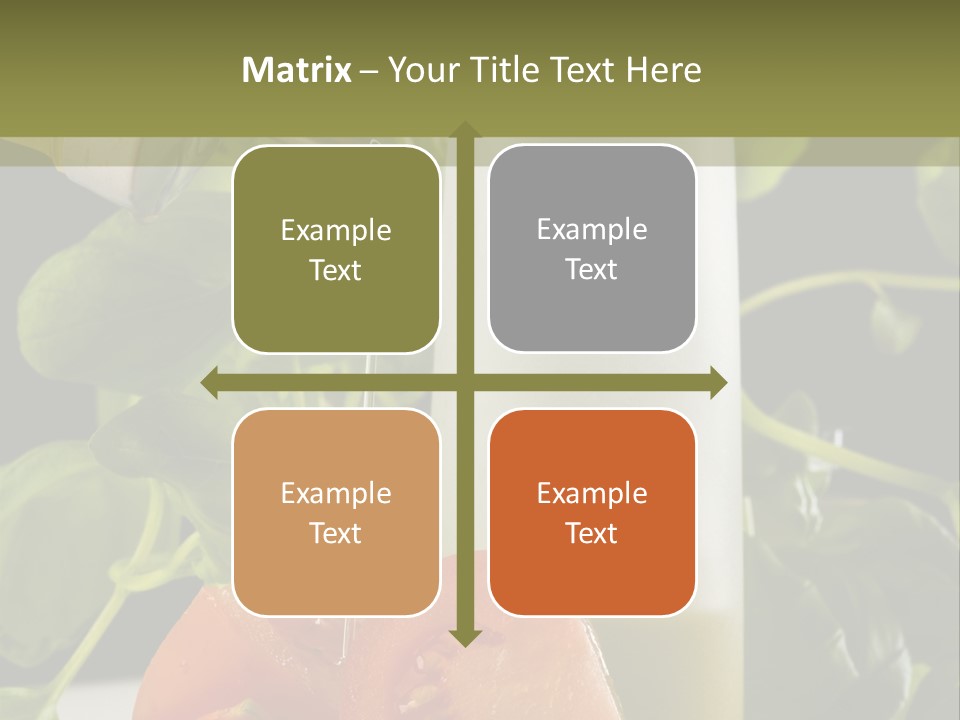 Kucharka Miesza Pomidor PowerPoint Template