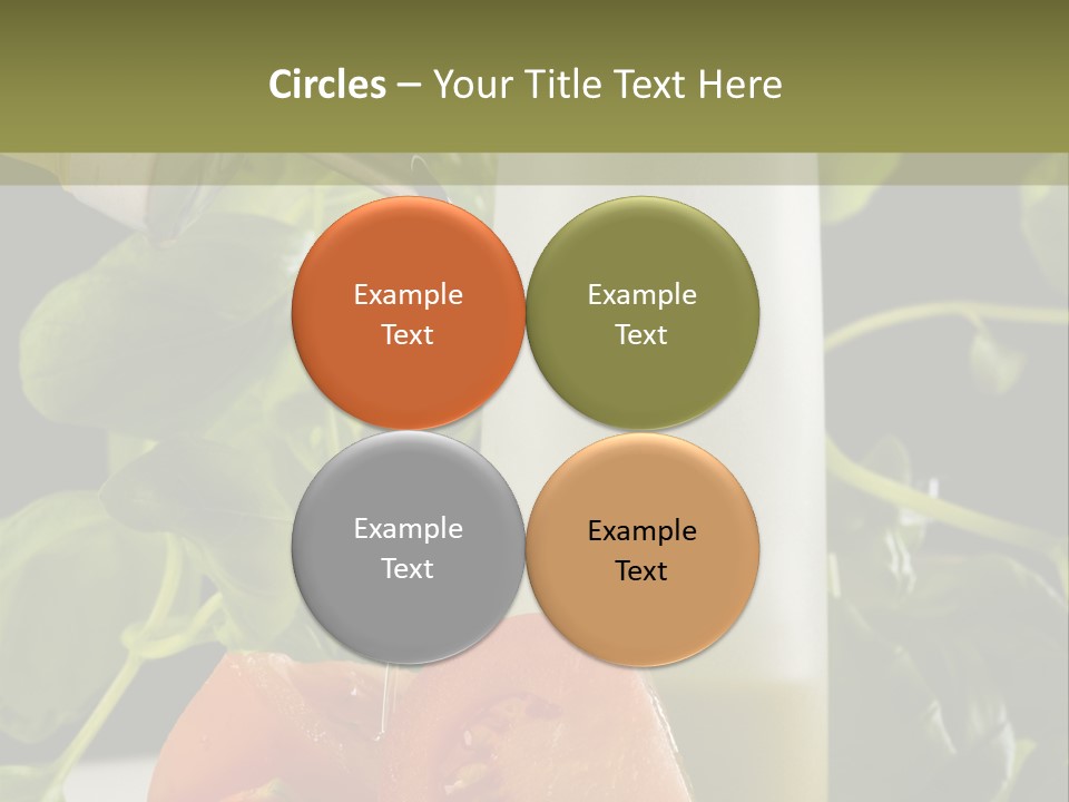 Kucharka Miesza Pomidor PowerPoint Template