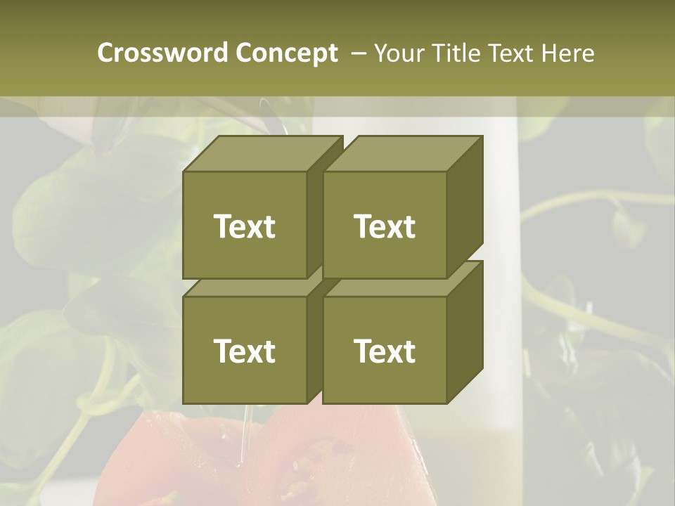 Kucharka Miesza Pomidor PowerPoint Template