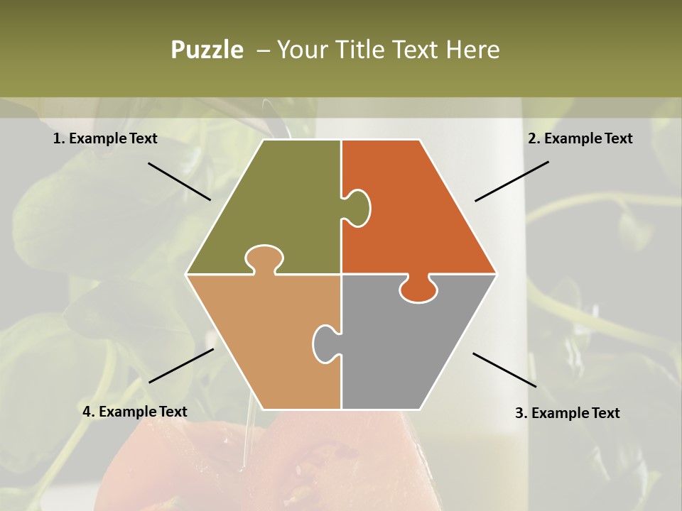 Kucharka Miesza Pomidor PowerPoint Template