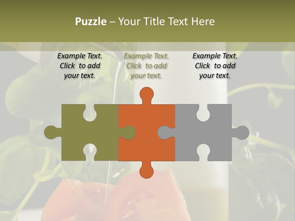 Kucharka Miesza Pomidor PowerPoint Template