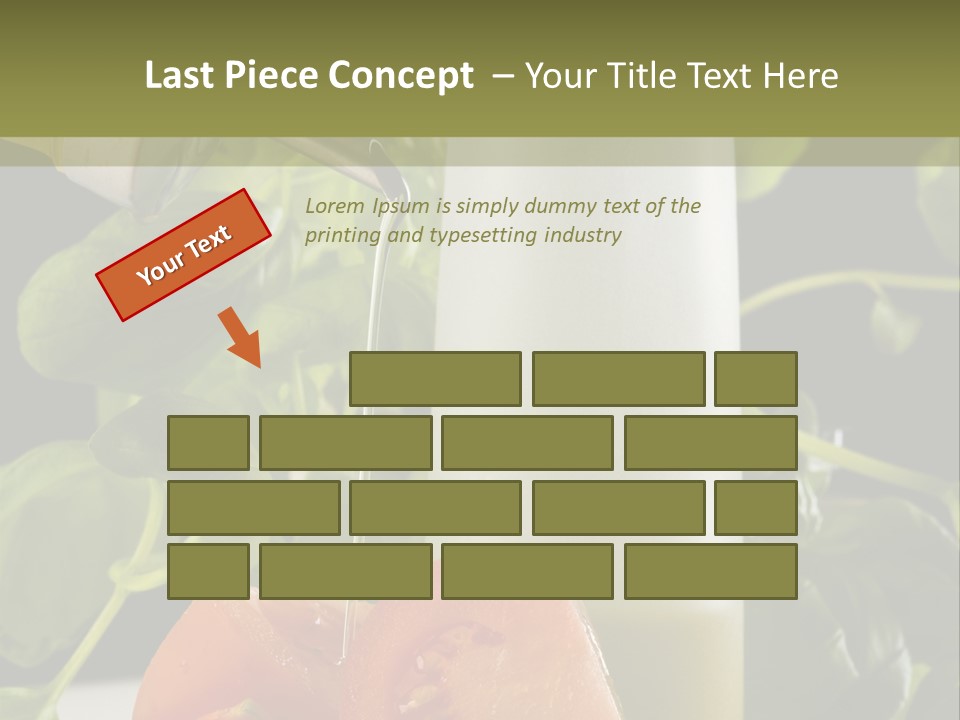 Kucharka Miesza Pomidor PowerPoint Template