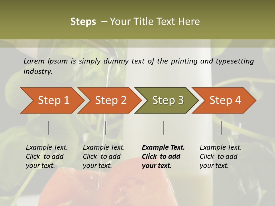 Kucharka Miesza Pomidor PowerPoint Template