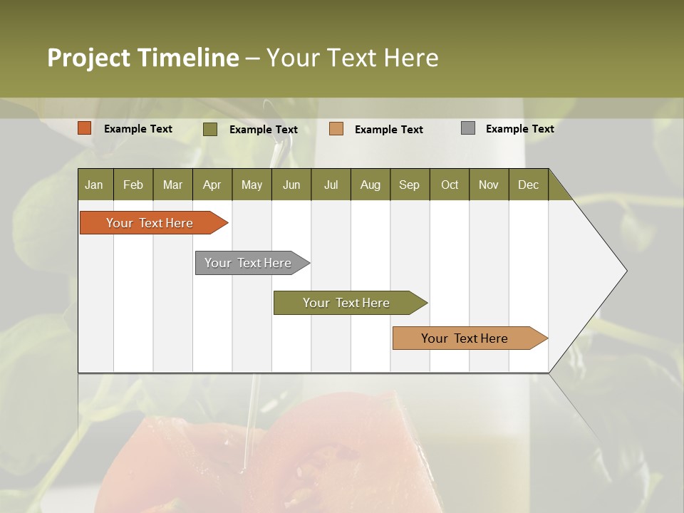 Kucharka Miesza Pomidor PowerPoint Template
