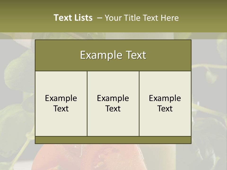 Kucharka Miesza Pomidor PowerPoint Template