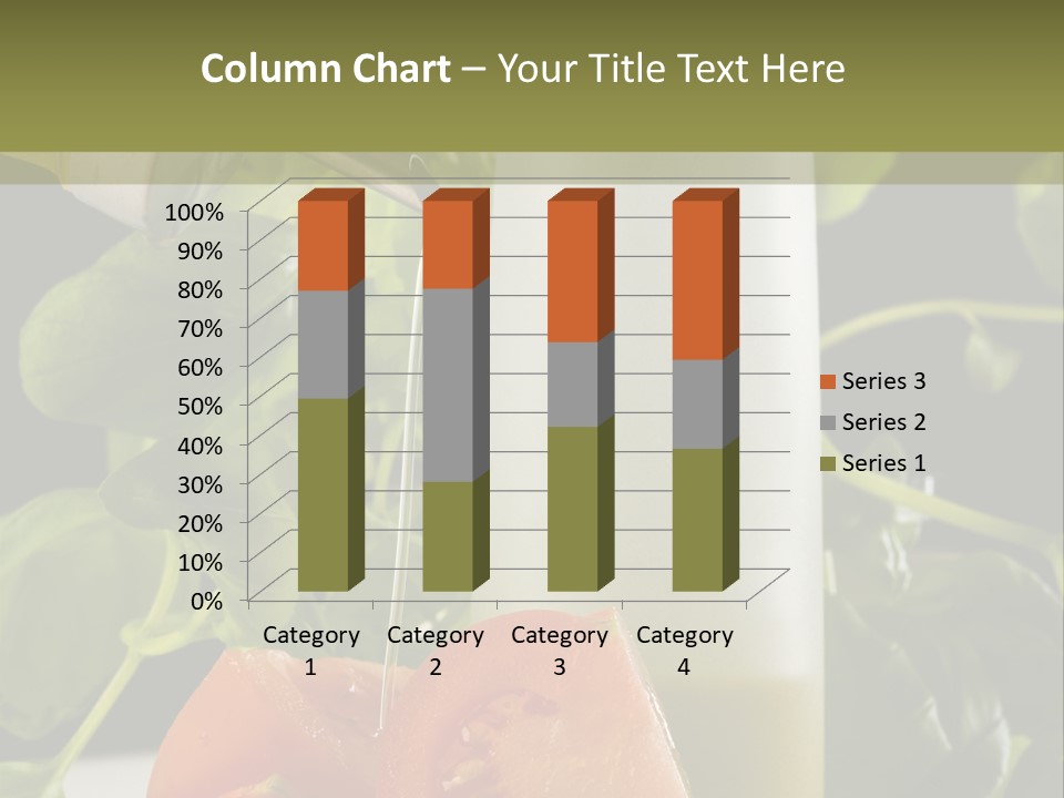 Kucharka Miesza Pomidor PowerPoint Template