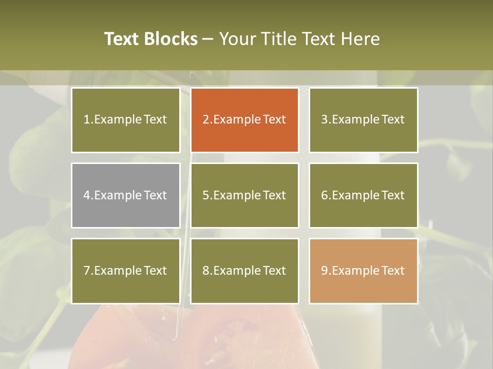 Kucharka Miesza Pomidor PowerPoint Template