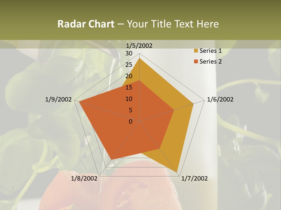 Kucharka Miesza Pomidor PowerPoint Template