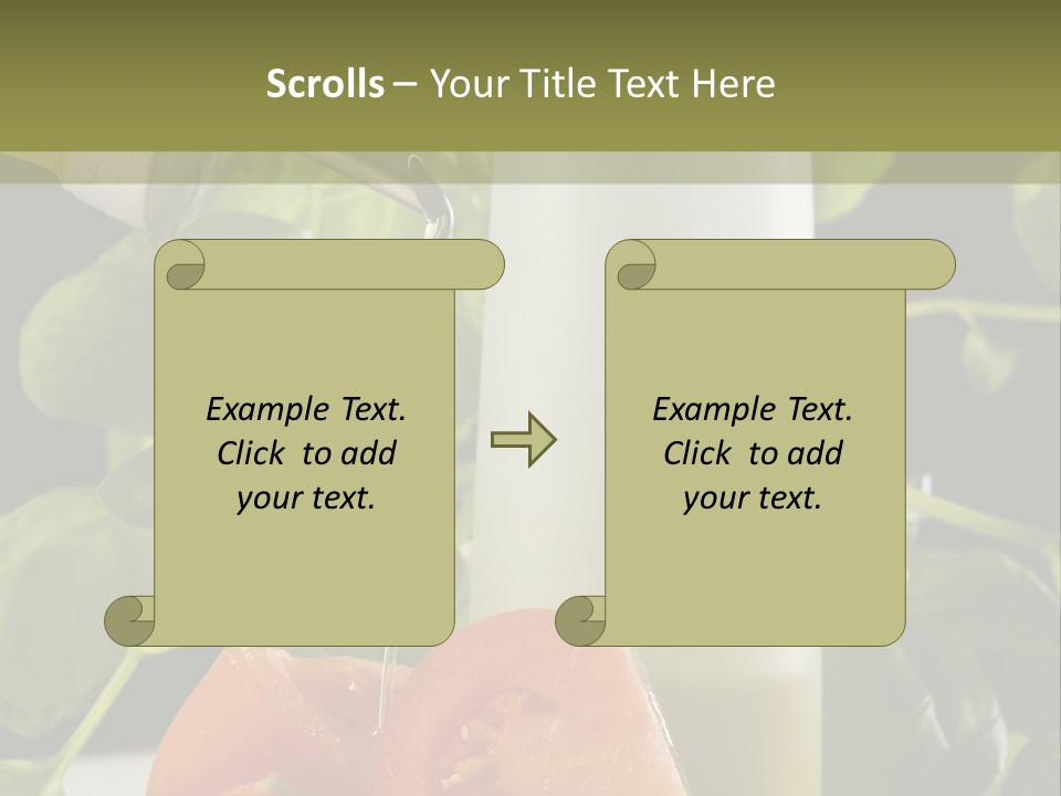 Kucharka Miesza Pomidor PowerPoint Template
