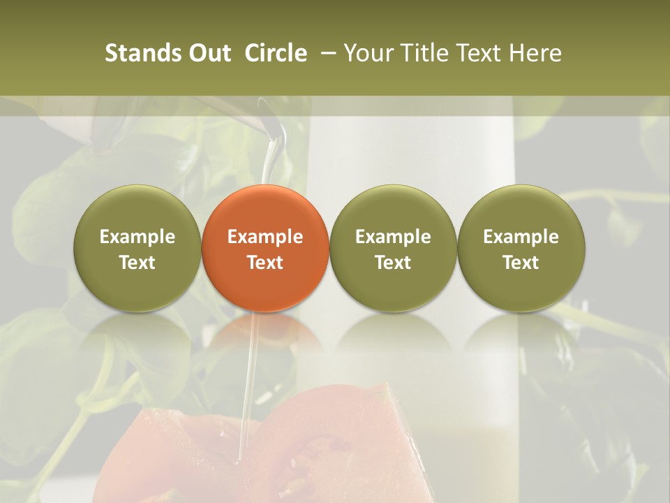 Kucharka Miesza Pomidor PowerPoint Template