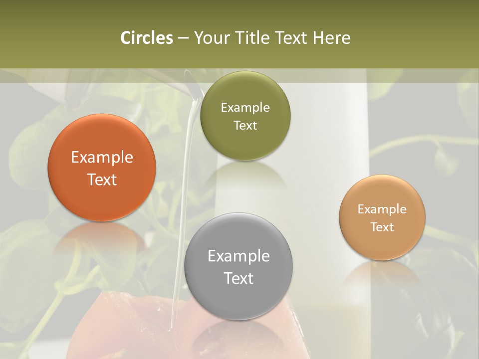 Kucharka Miesza Pomidor PowerPoint Template