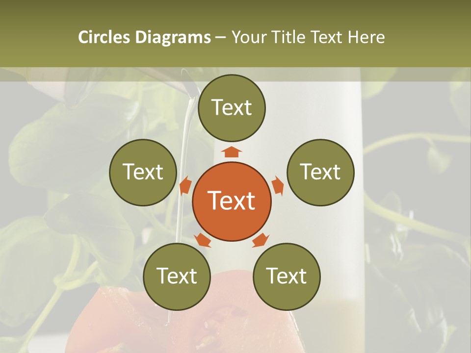 Kucharka Miesza Pomidor PowerPoint Template