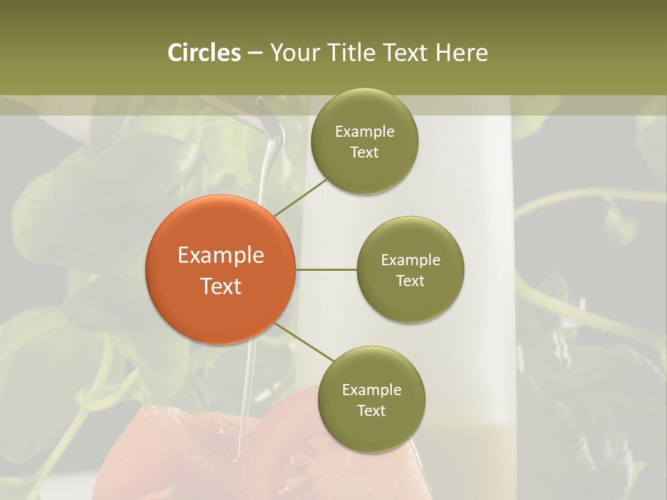 Kucharka Miesza Pomidor PowerPoint Template