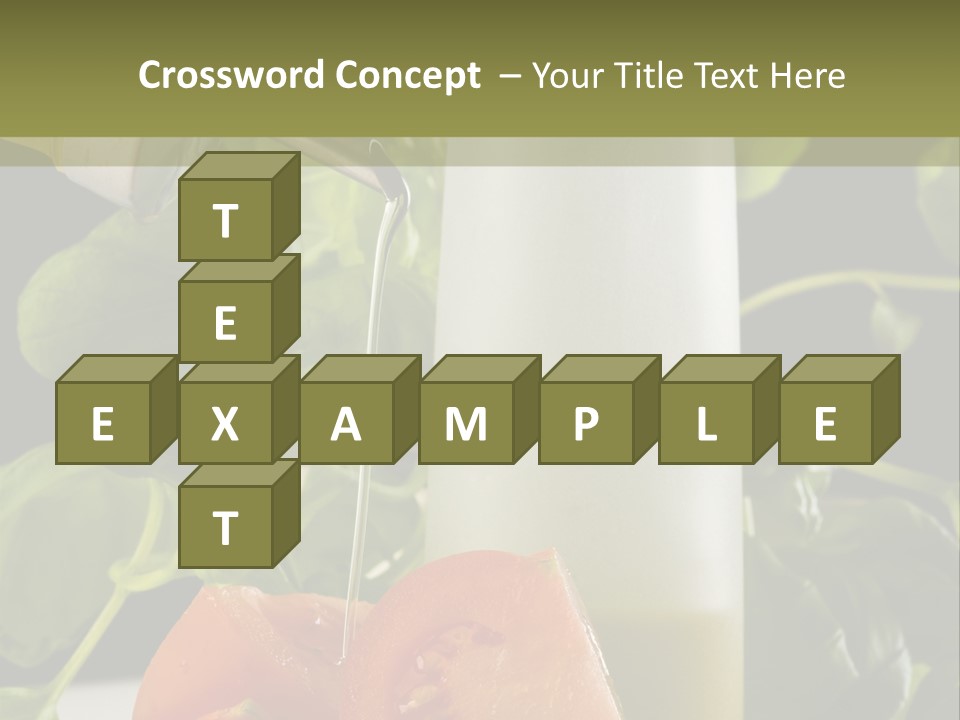 Kucharka Miesza Pomidor PowerPoint Template