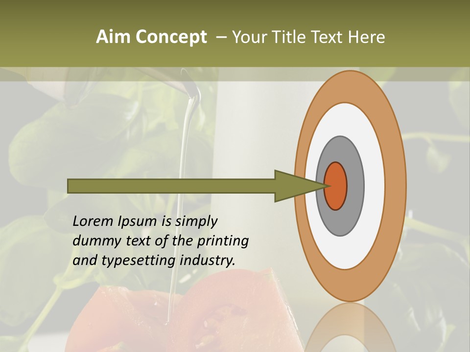 Kucharka Miesza Pomidor PowerPoint Template