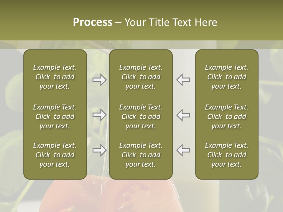 Kucharka Miesza Pomidor PowerPoint Template