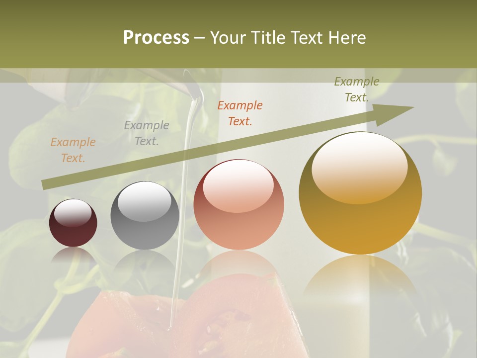 Kucharka Miesza Pomidor PowerPoint Template