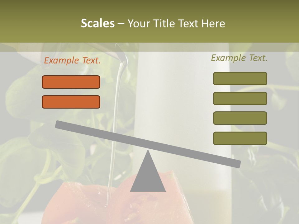 Kucharka Miesza Pomidor PowerPoint Template