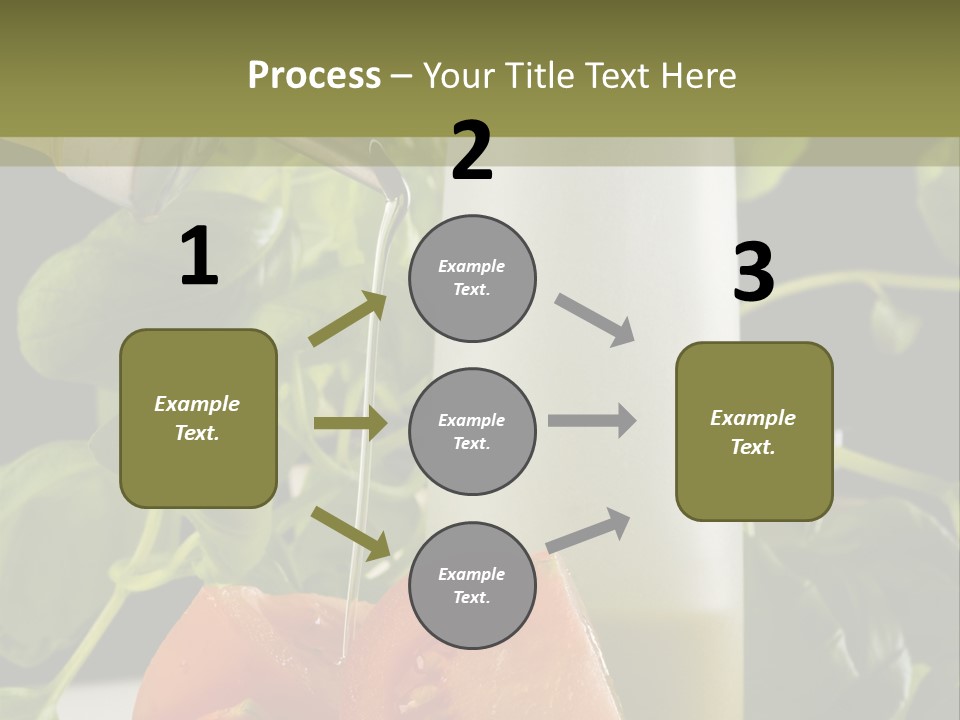 Kucharka Miesza Pomidor PowerPoint Template