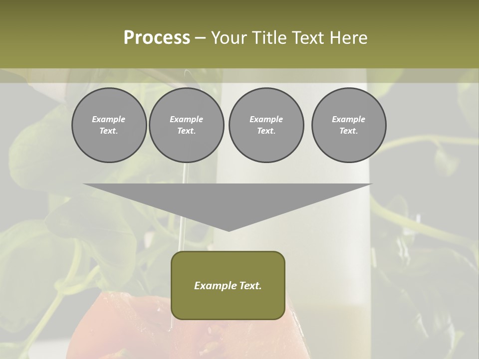 Kucharka Miesza Pomidor PowerPoint Template