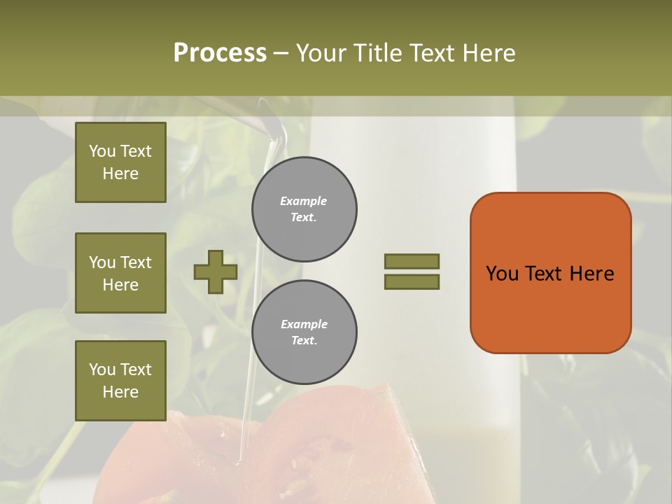 Kucharka Miesza Pomidor PowerPoint Template