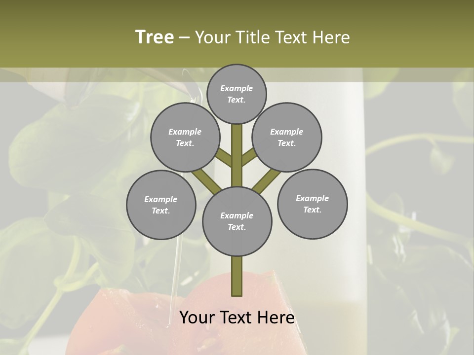Kucharka Miesza Pomidor PowerPoint Template