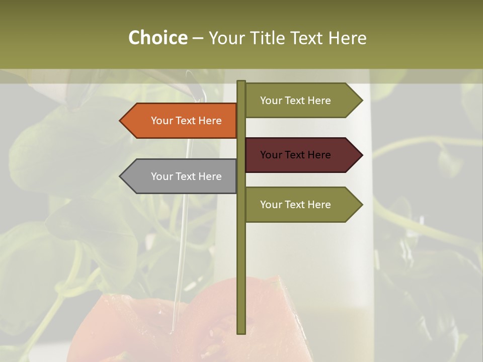 Kucharka Miesza Pomidor PowerPoint Template