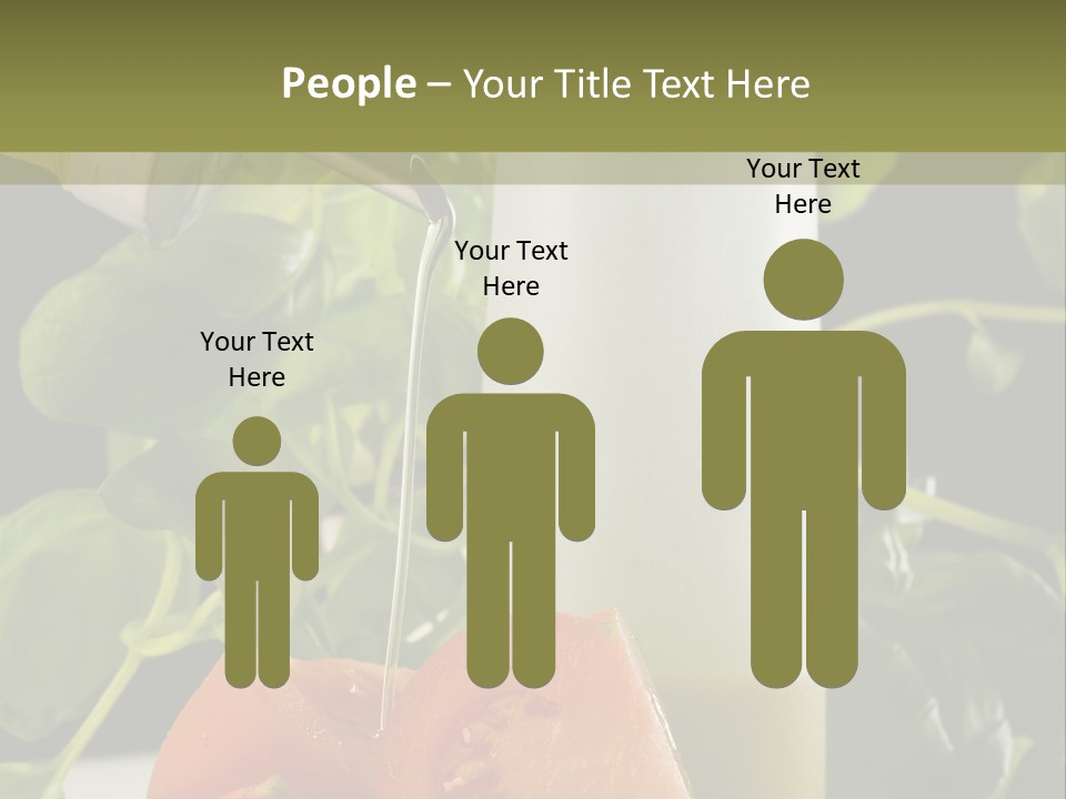 Kucharka Miesza Pomidor PowerPoint Template