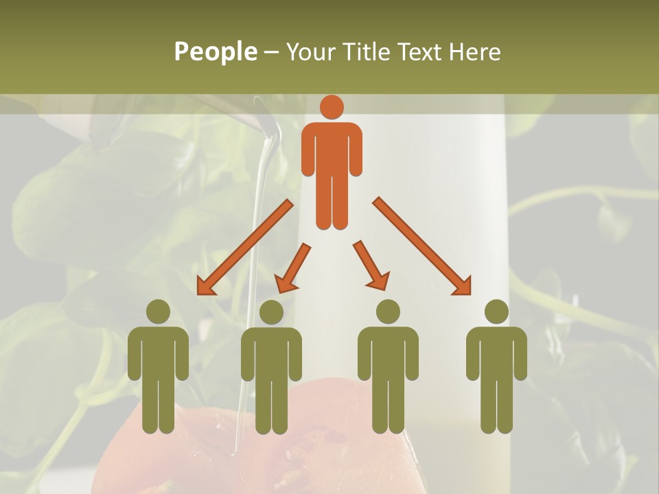 Kucharka Miesza Pomidor PowerPoint Template