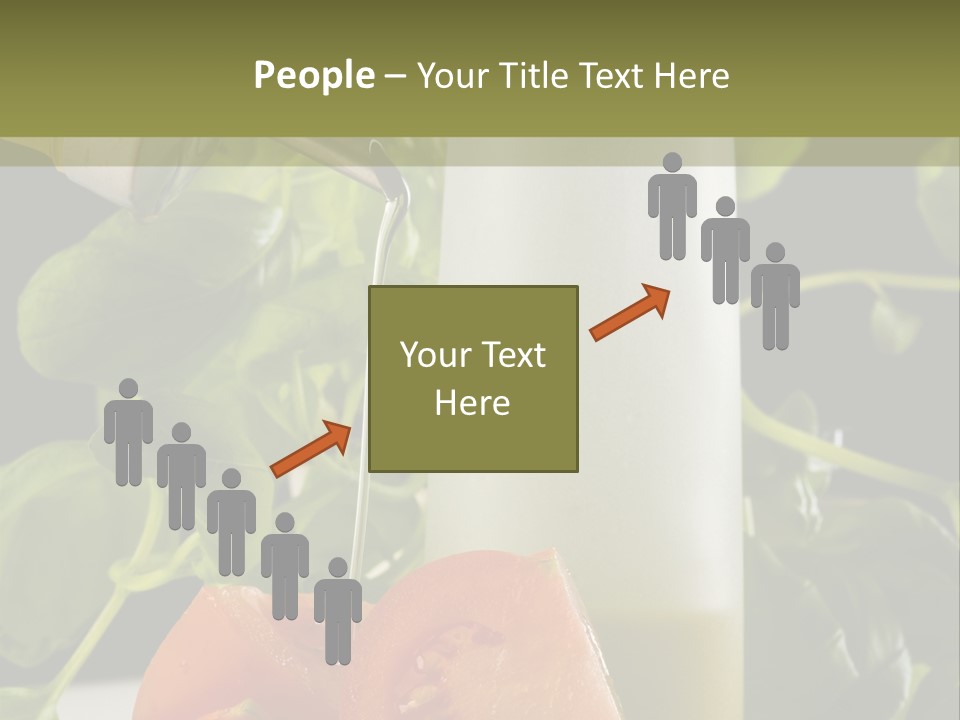 Kucharka Miesza Pomidor PowerPoint Template