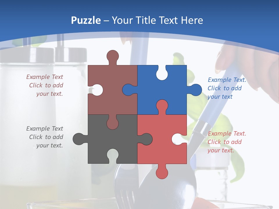 Przygotowanie Kucharz Praca PowerPoint Template