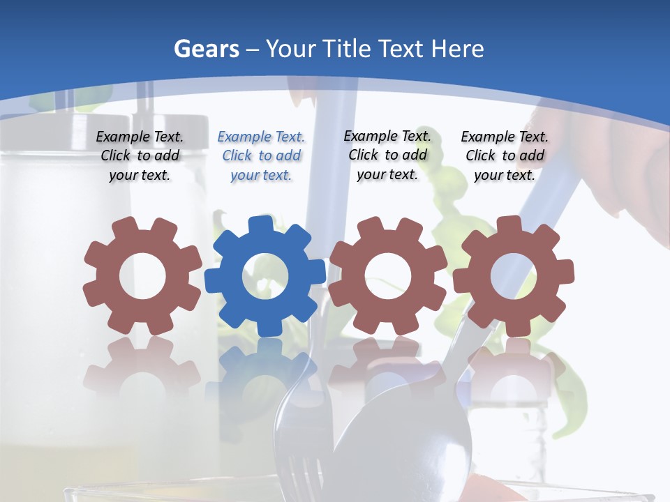 Przygotowanie Kucharz Praca PowerPoint Template