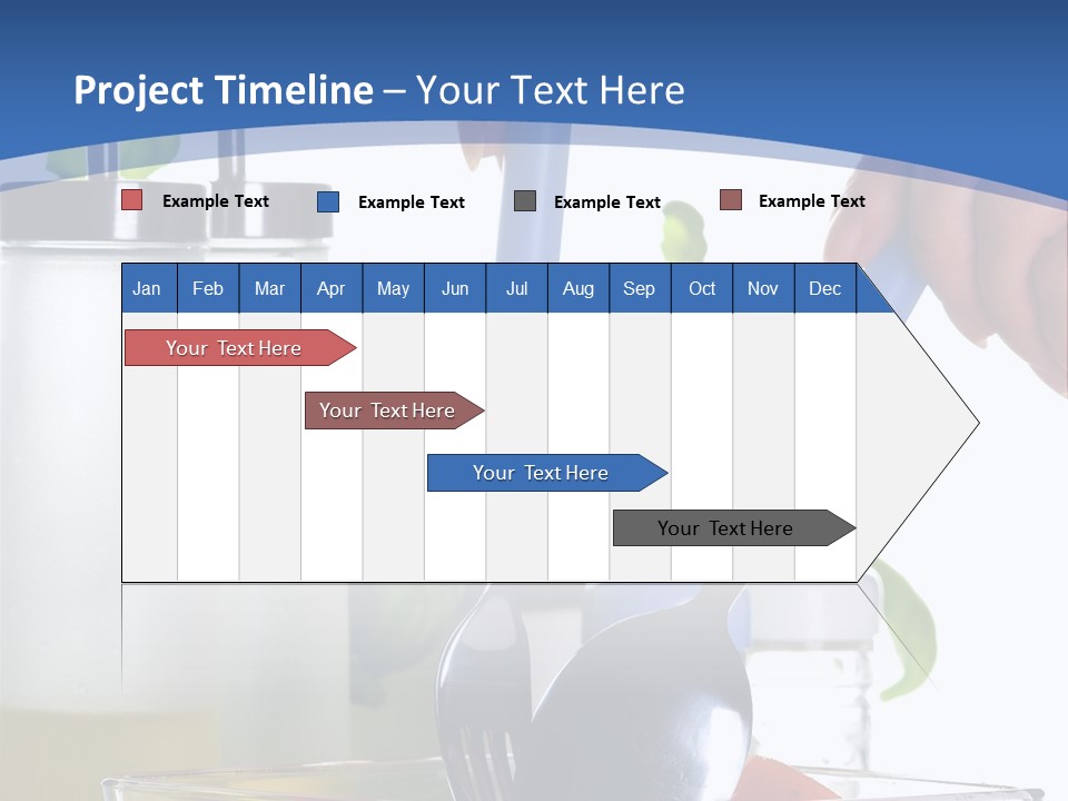 Przygotowanie Kucharz Praca PowerPoint Template
