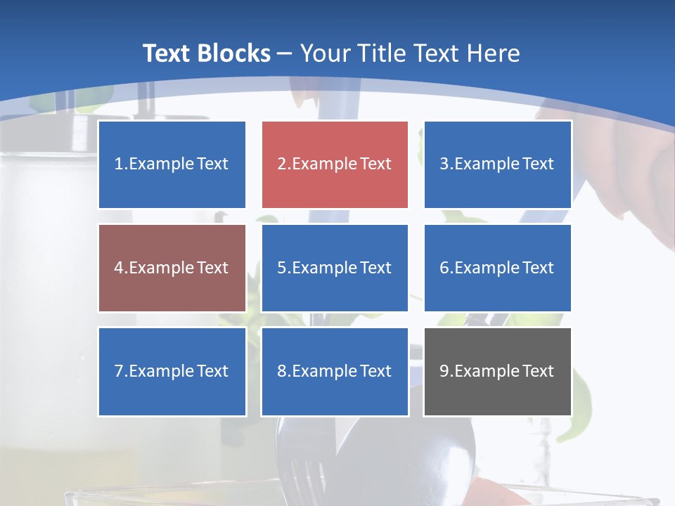 Przygotowanie Kucharz Praca PowerPoint Template