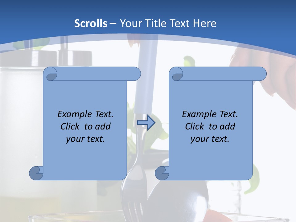 Przygotowanie Kucharz Praca PowerPoint Template