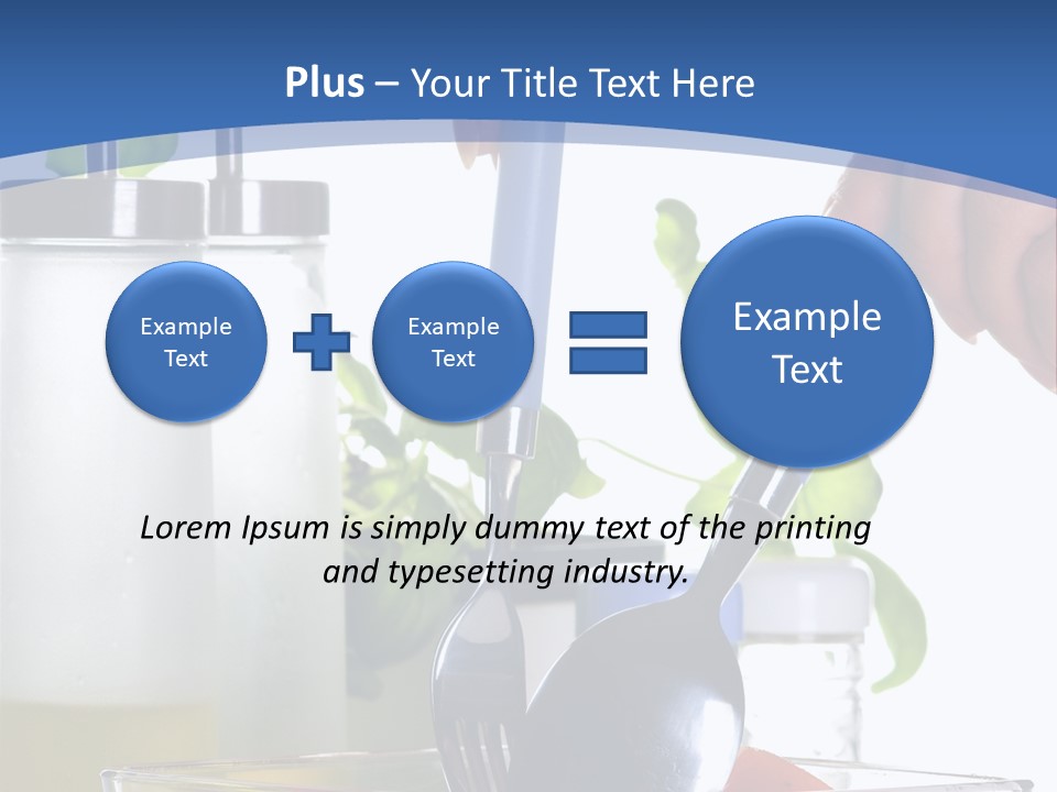 Przygotowanie Kucharz Praca PowerPoint Template