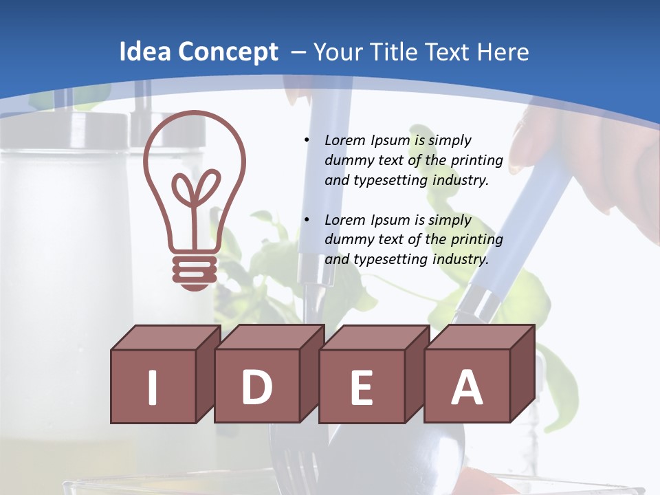 Przygotowanie Kucharz Praca PowerPoint Template