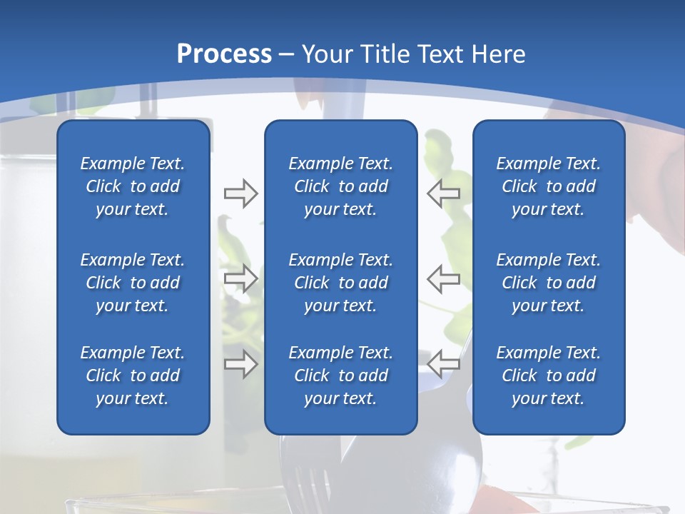 Przygotowanie Kucharz Praca PowerPoint Template