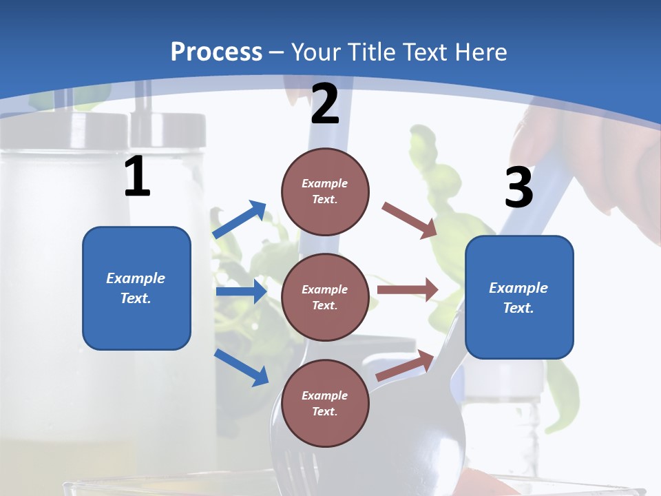 Przygotowanie Kucharz Praca PowerPoint Template