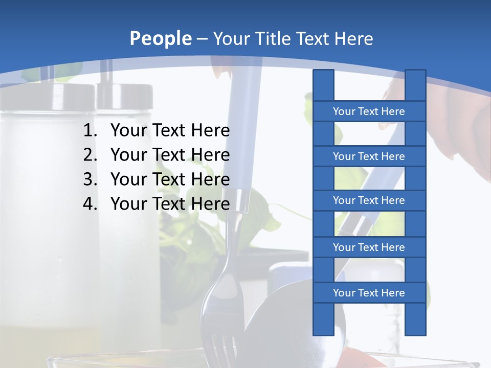 Przygotowanie Kucharz Praca PowerPoint Template