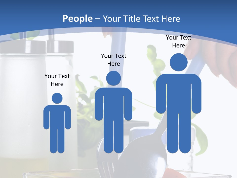 Przygotowanie Kucharz Praca PowerPoint Template