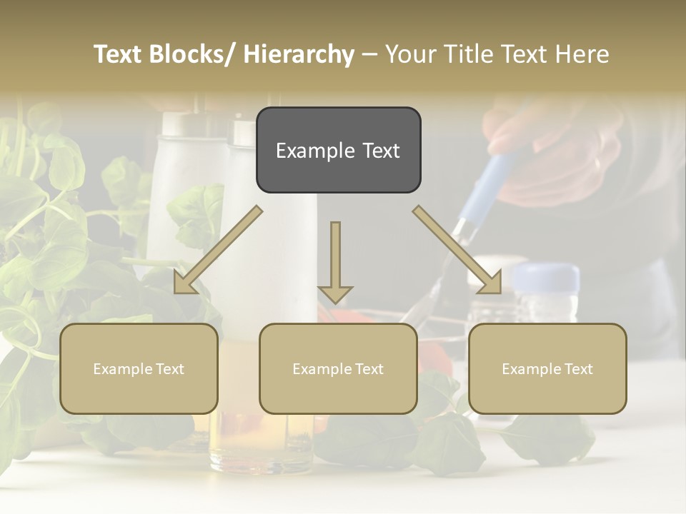 Miesza Kuchnia Przygotowanie PowerPoint Template