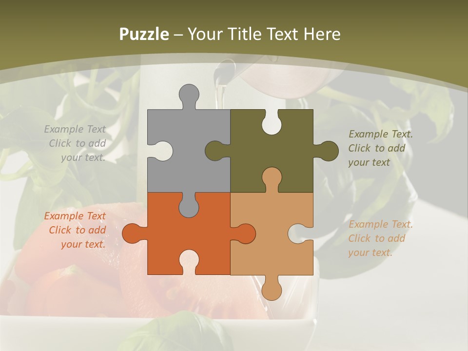 Oliwa Posi Przygotowanie PowerPoint Template