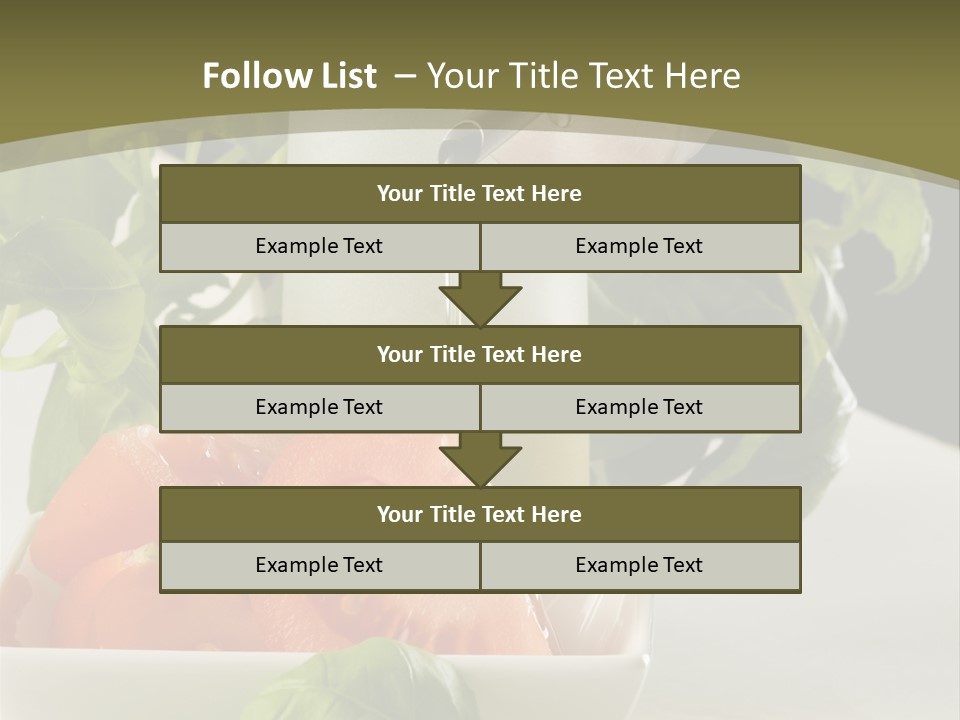 Oliwa Posi Przygotowanie PowerPoint Template
