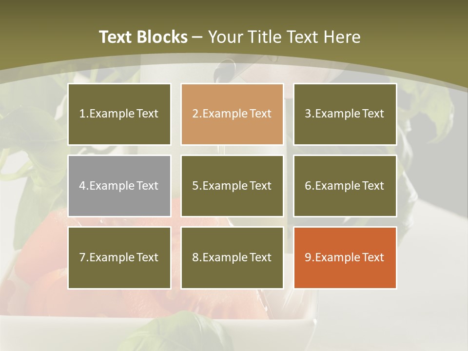 Oliwa Posi Przygotowanie PowerPoint Template