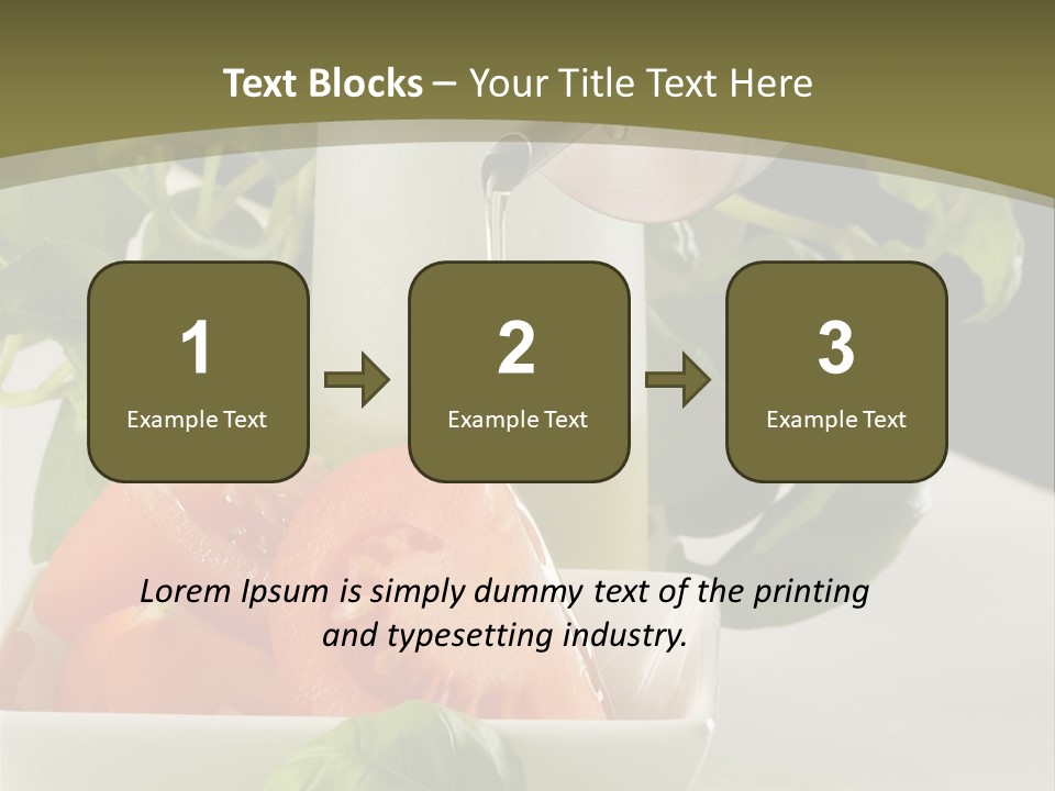Oliwa Posi Przygotowanie PowerPoint Template