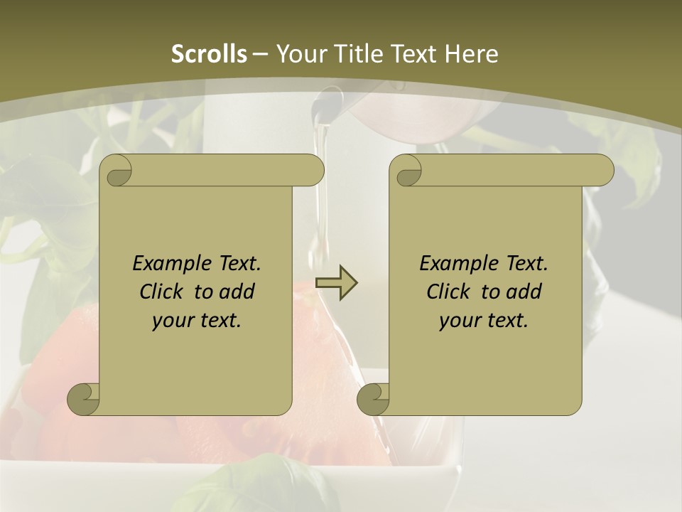 Oliwa Posi Przygotowanie PowerPoint Template