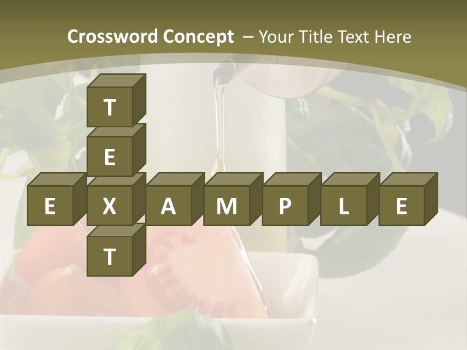 Oliwa Posi Przygotowanie PowerPoint Template