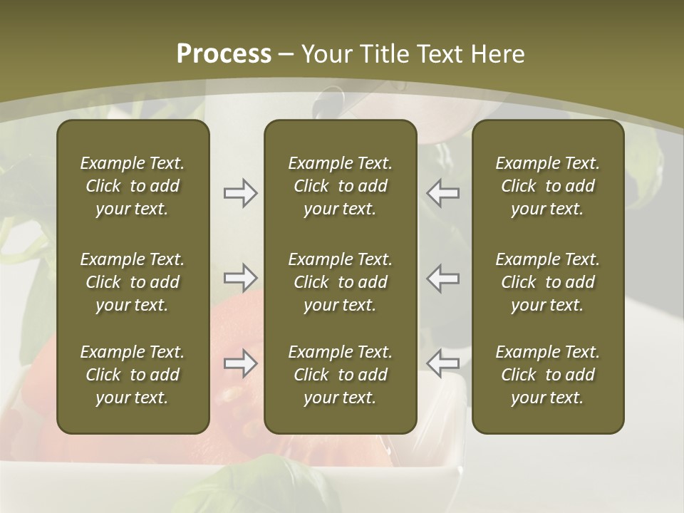 Oliwa Posi Przygotowanie PowerPoint Template